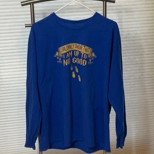 Harry Potter Marauders Map “I solemnly swear I’m up to no good” Adult L Blue